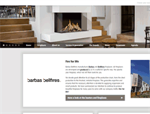 Tablet Screenshot of barbasbellfires.com